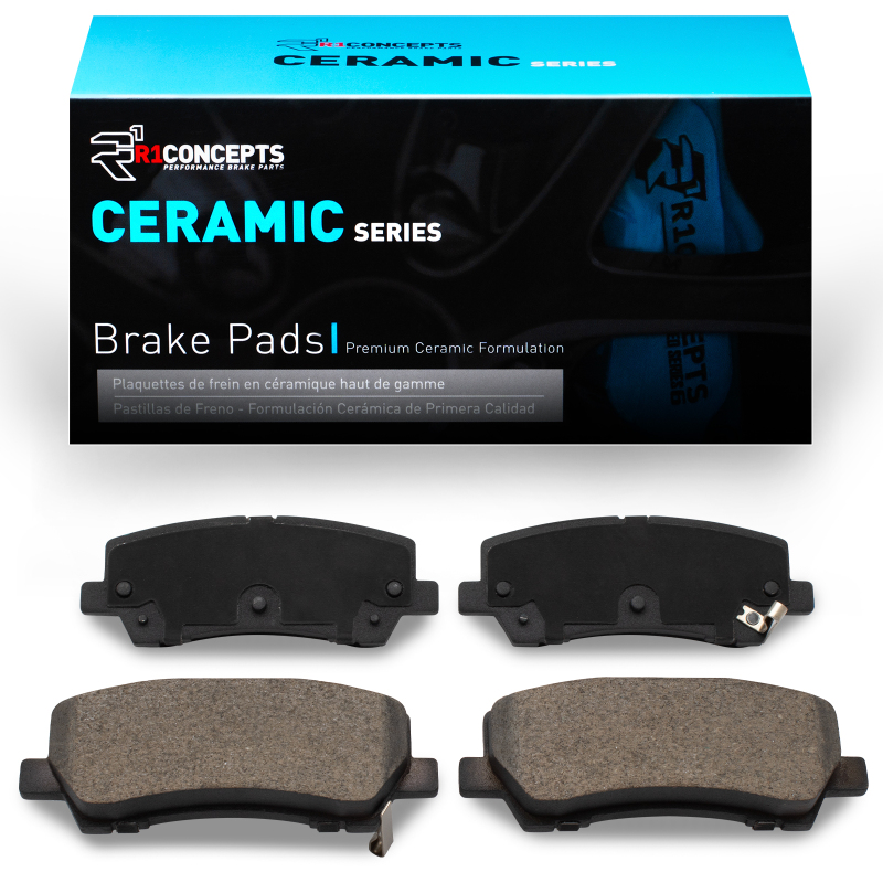 Ford Mustang Brake Pads - Rear - R1 Concepts - Ceramic - `22-`23
